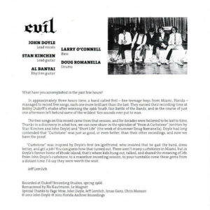 Evil / From A curbstone b/w Short Life (7″ Vinyl)