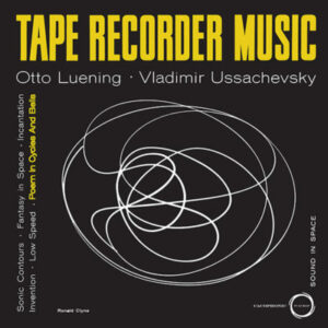 Otto Luening – Vladimir Ussachevsky / Tape Recorder Music (Vinyl LP)