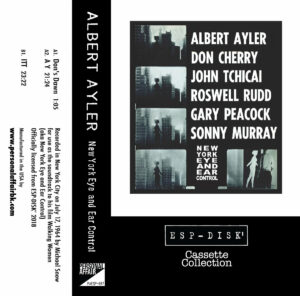 Albert Ayler / New York Eye And Ear Control (Tape)