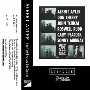 Albert Ayler / New York Eye And Ear Control (Tape)