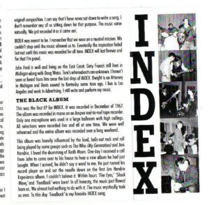 Index / Black Album (Tape)