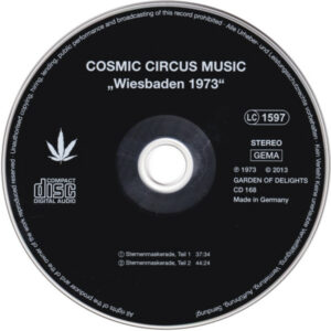 Cosmic Circus Music / Wiesbaden 1973 (CD)