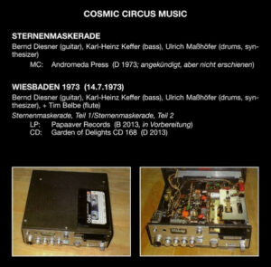 Cosmic Circus Music / Wiesbaden 1973 (CD)