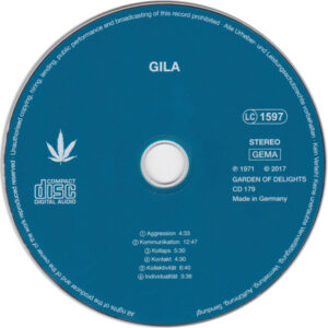 Gila / Gila - Free Electric Sound (CD)