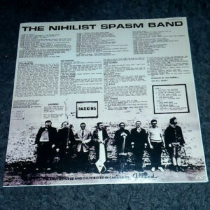 The Nihilist Spasm Band / No Record (Vinyl LP)