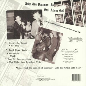 John The Postman / Is Still Above God (Vinyl LP - Overground Records)