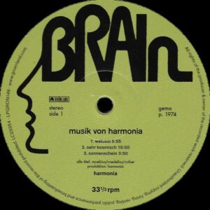 Harmonia / Musik Von Harmonia (Vinyl LP)