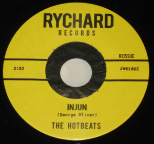 The Hotbeats ‎- Listen / Injun (7" Vinyl)