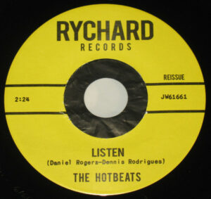 The Hotbeats ‎- Listen / Injun (7" Vinyl)