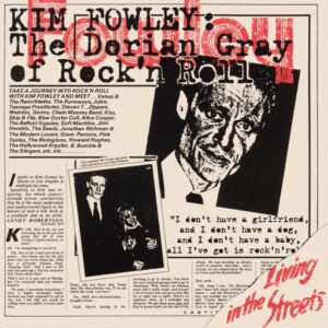 Kim Fowley / Living In The Streets (Vinyl LP)