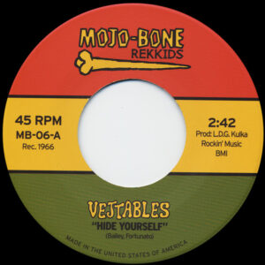 The Vejtables / Hide Yourself (7" Vinyl)