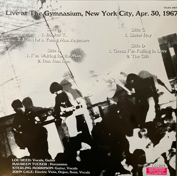 The Velvet Underground / Live At The Gymnasium, New York City, Apr. 30, 1967 (2 x Vinyl LP)