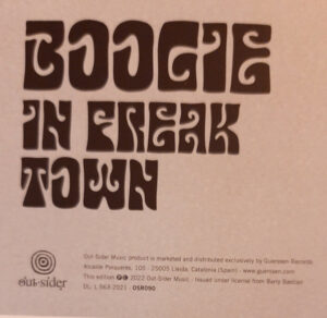 Boogie / In Freak Town (Vinyl LP + Download Card)