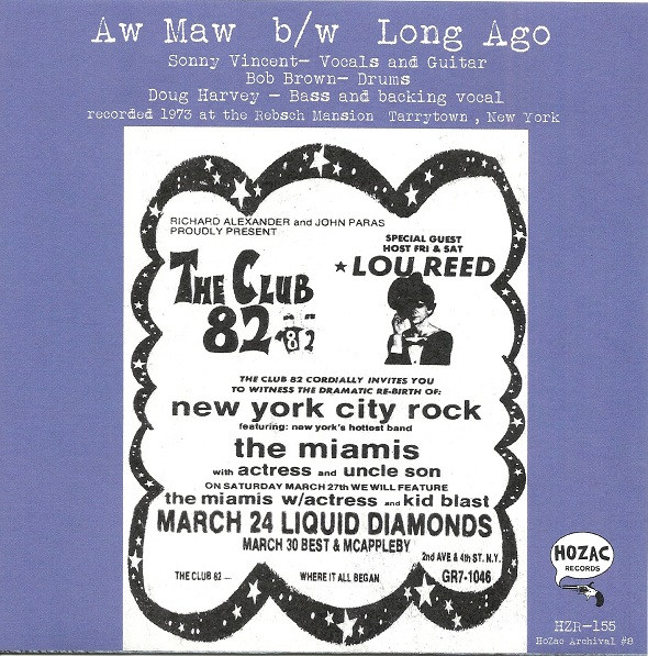 Liquid Diamonds – Aw Maw / Long Ago (7" Vinyl)