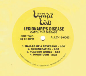 Legionaire's Disease / Catch The Disease (10" Vinyl EP)