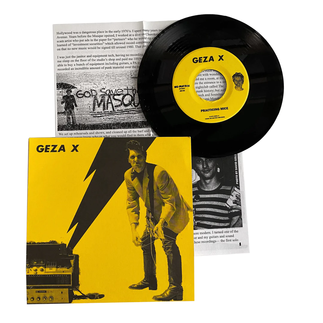 Geza X / Practicing Mice (7" Vinyl)