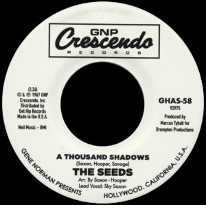 The Seeds – A Thousand Shadows / March Of The Flower Children (7" Vinyl)