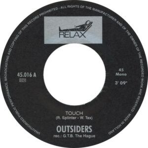 The Outsiders / Touch (7" Vinyl)