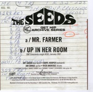 The Seeds – Mr. Farmer / Up In Her Room 4#14 (7" Vinyl)