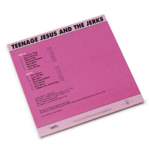 Teenage Jesus And The Jerks / Teenage Jesus And The Jerks (Vinyl LP)