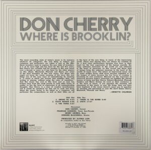 Don Cherry / Where Is Brooklyn? (Vinyl LP)