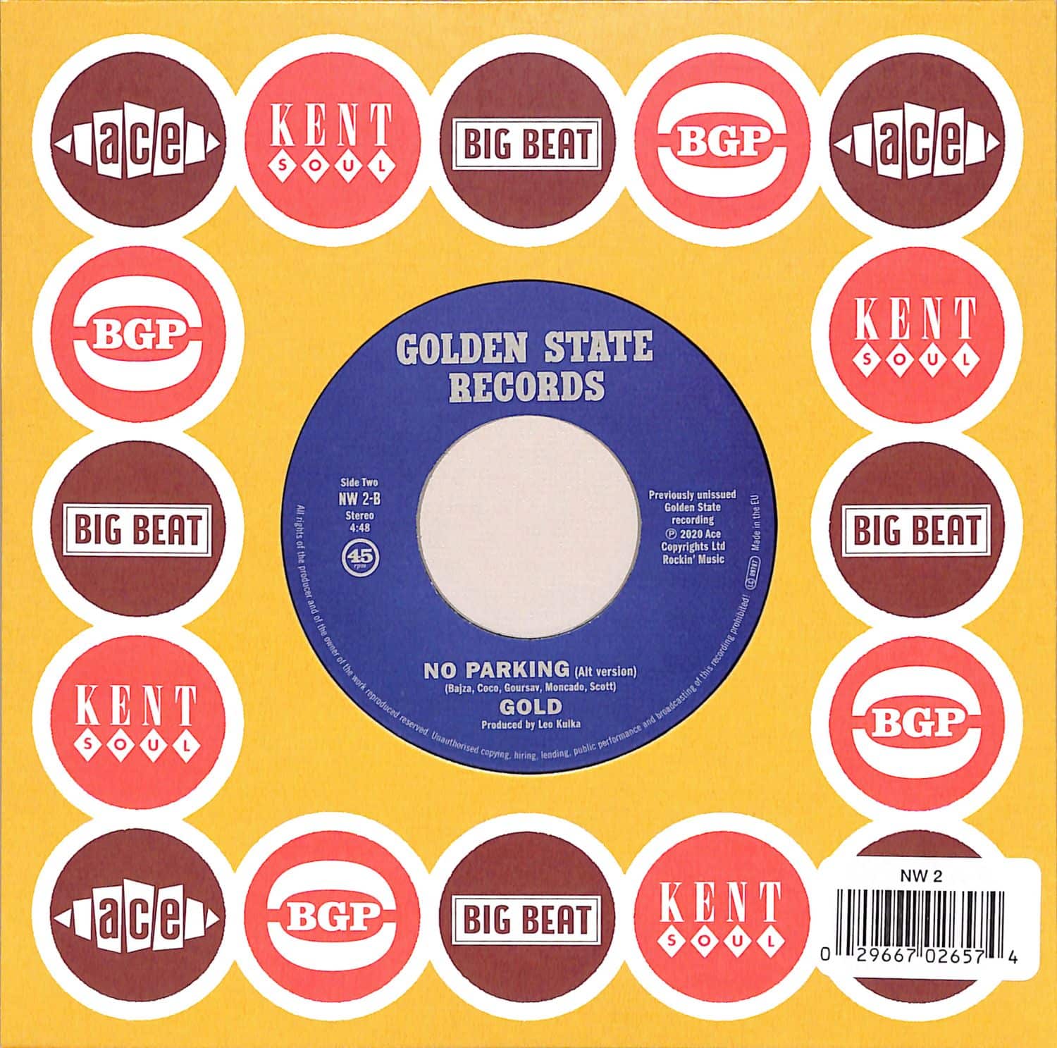 Gold / No Parking (7" Vinyl)