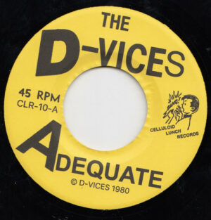 The D-Vices – Adequate/Modern Boy (7" Vinyl)