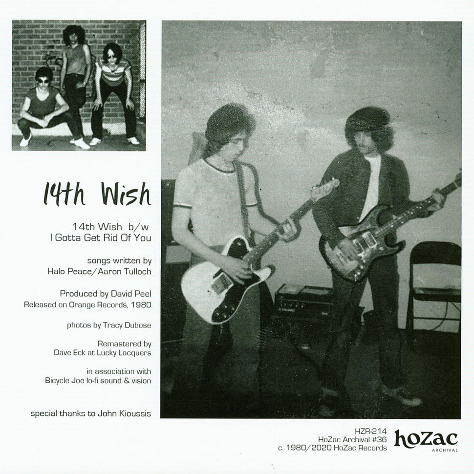 14th Wish – 14th Wish / I Gotta Get Rid Of You (7" Vinyl)