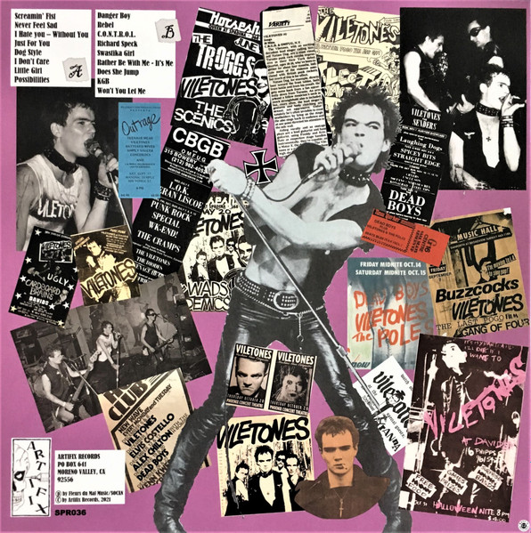 The Viletones / Fleurs Du Mal (Vinyl LP)