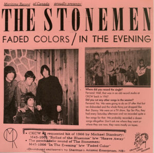 The Stonemen – The "Brothers" Stonemen Late 66/Early 67 (7" Vinyl)