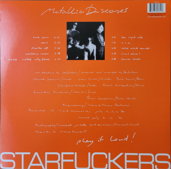 Starfuckers / Metallic Diseases (Vinyl LP)