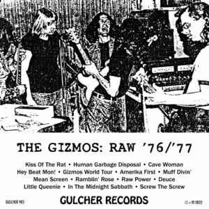 The Gizmos – The Gizmos: Raw '76/'77 (Tape)