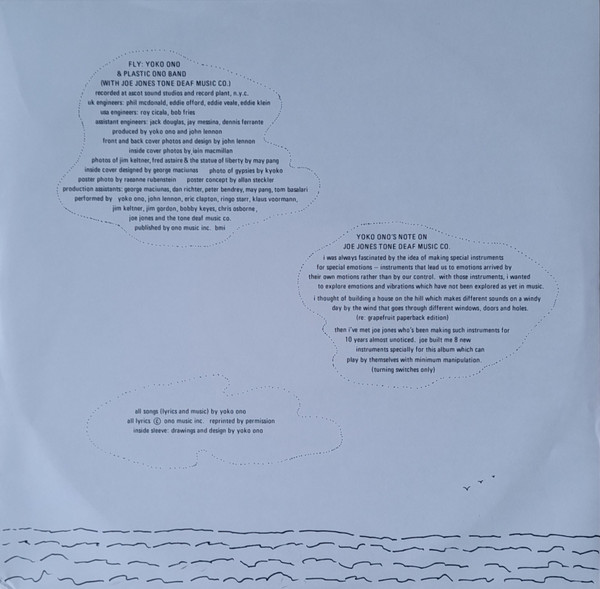 Yoko Ono With Plastic Ono Band / Fly (2 x Vinyl LP)