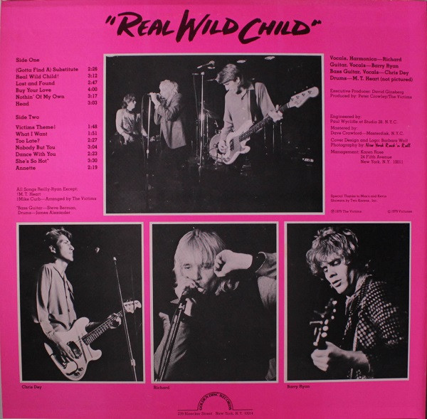 The Victims / Real Wild Child (Vinyl LP)