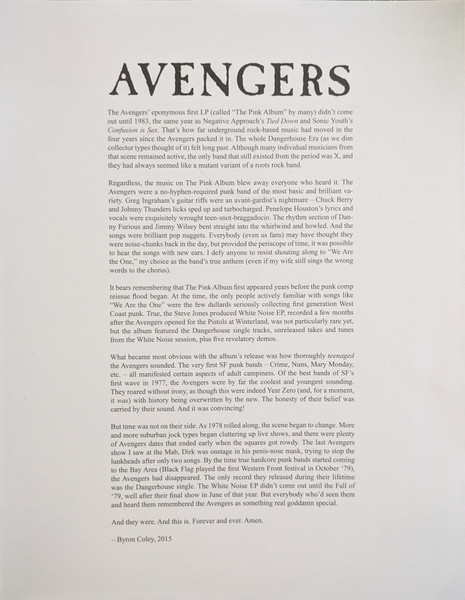 Avengers / Avengers (Vinyl LP)