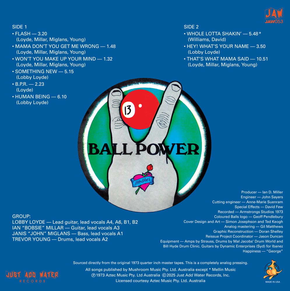 Coloured Balls / Ball Power (Vinyl LP)