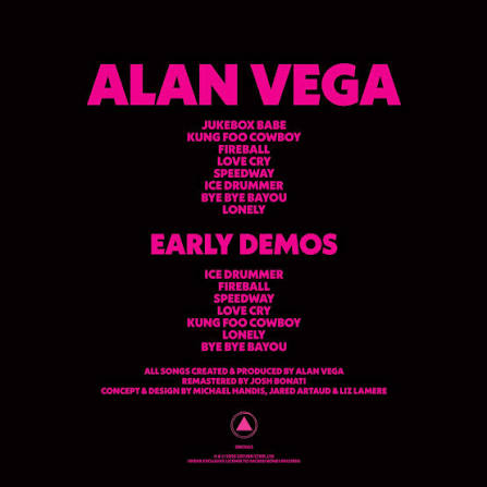 Alan Vega / Alan Vega (2 x Vinyl LP)