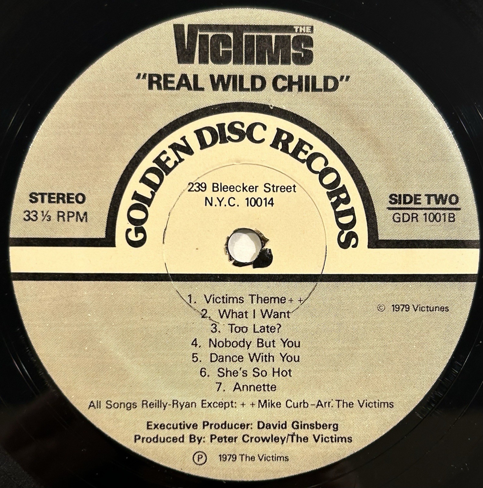 The Victims / Real Wild Child (Vinyl LP)
