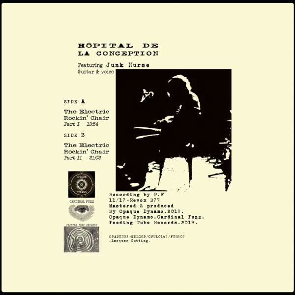 Hôpital De La Conception / The Electric Rockin’ Chair (Vinyl LP) Hôpital De La Conception / The Electric Rockin’ Chair (Vinyl LP)