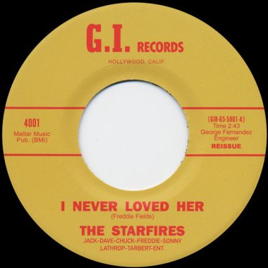 The Starfires – I Never Loved Her / Linda (7