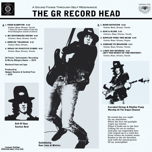 The GR Record Head (Vinyl LP) The GR Record Head (Vinyl LP)