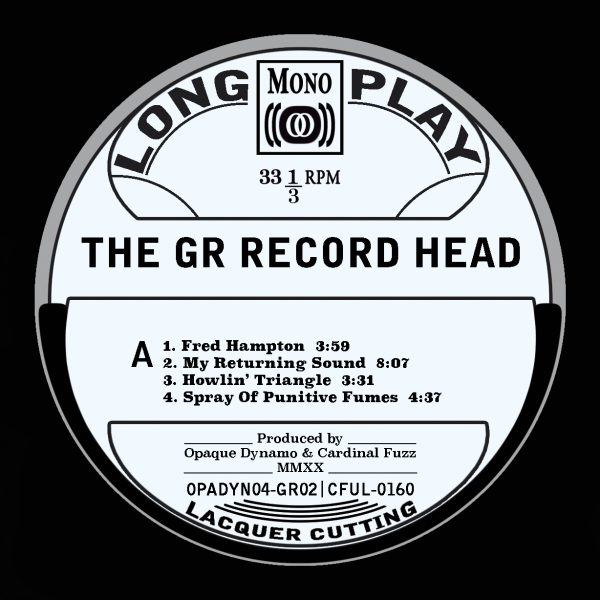 The GR Record Head (Vinyl LP) The GR Record Head (Vinyl LP)