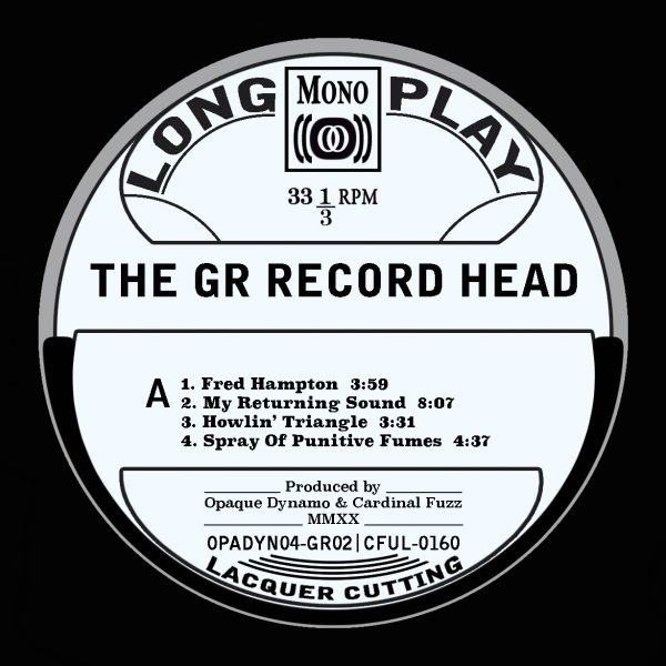 The GR Record Head (Vinyl LP) The GR Record Head (Vinyl LP)