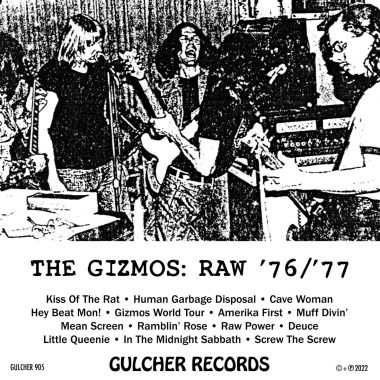 The Gizmos – The Gizmos: Raw '76/'77 (Tape)